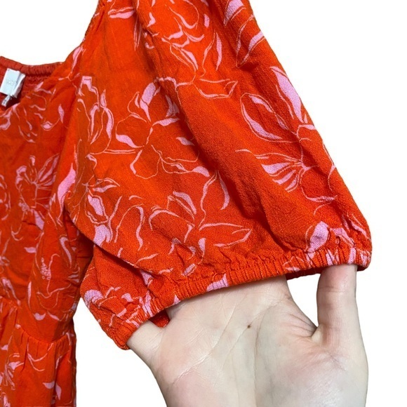 Sugarlips Red Floral Mini Dress - Picture 9 of 13